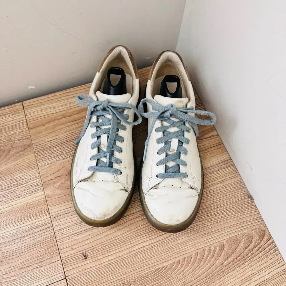 Tory Burch Howell Court sneakers White And Blue Women’s Size 8